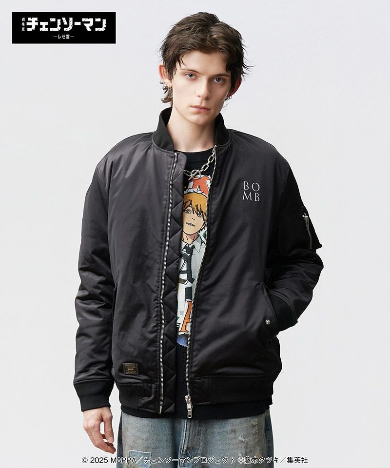 glamb(グラム)】Bomb Bomber Jacket ボムボンバージャケット(GB0425 