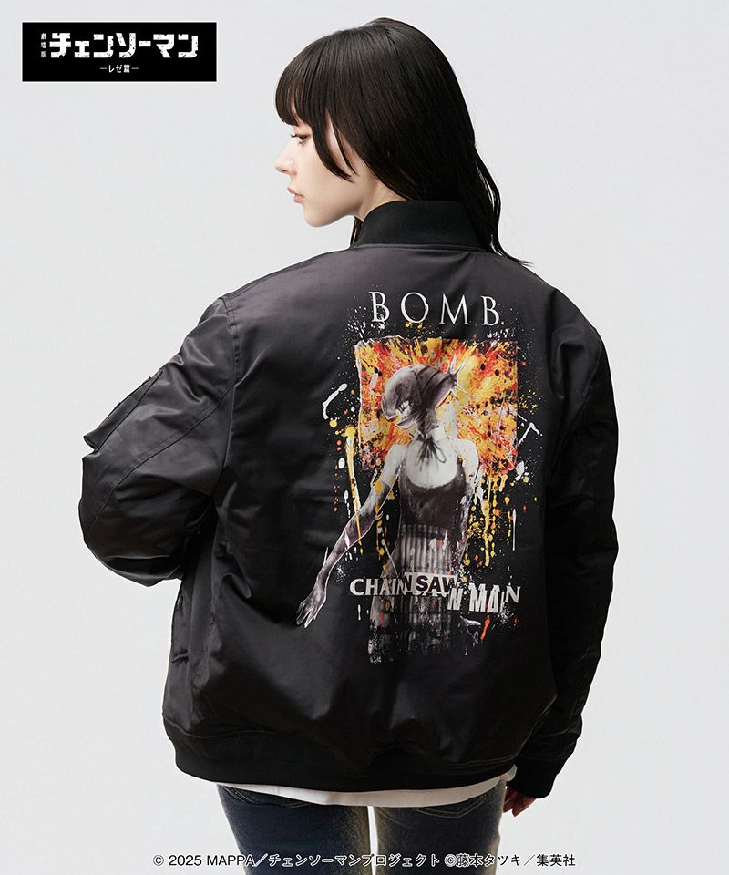 glamb(グラム)】Bomb Bomber Jacket ボムボンバージャケット(GB0425