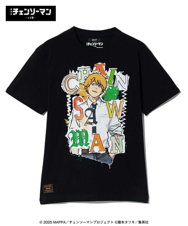 【絶対領域マン】glamb Beam Tシャツ　ビーム　黒　チェンソーマン GB0425/CM05 : Beam T-shirt / ビームTシャツ | glamb Online Store