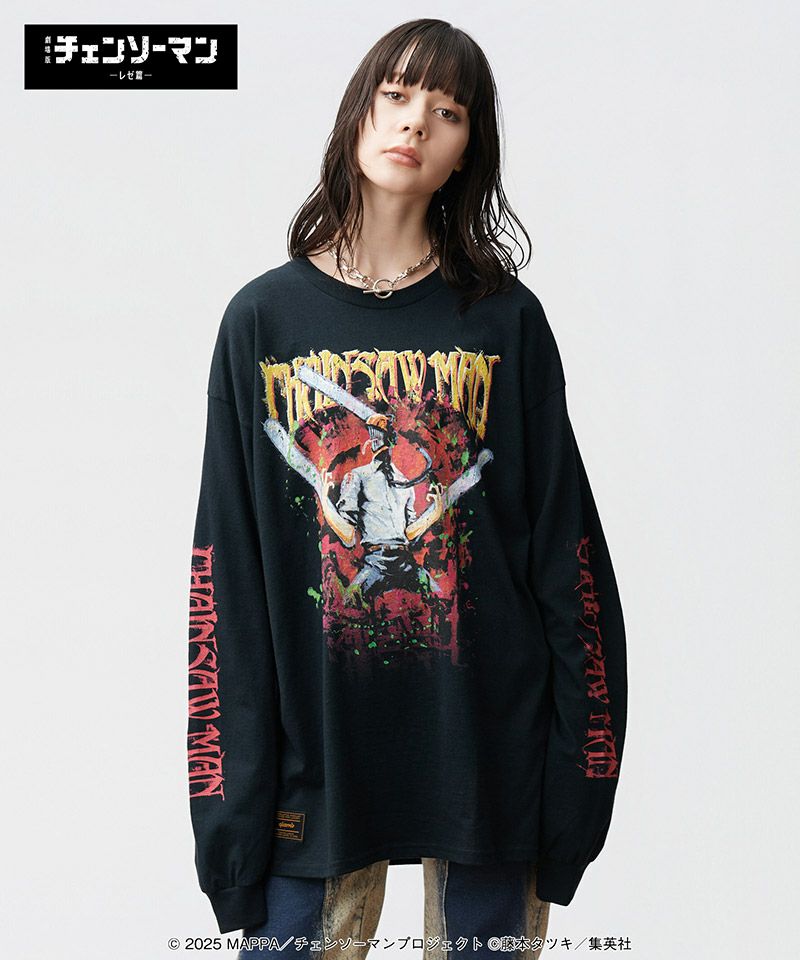glamb(グラム)】Chainsaw Man Cutsew チェンソーマンカットソー(GB0425 