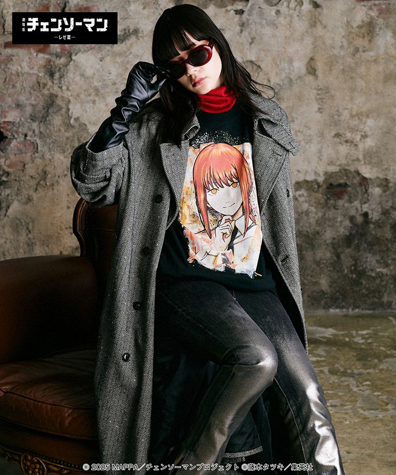 glamb(グラム)】Makima T-shirt II マキマTシャツ2(GB0425-CM08