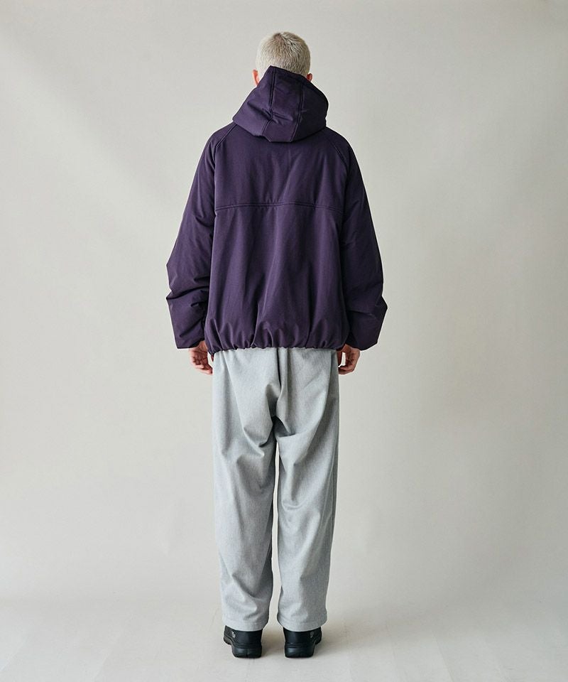 rehacer(レアセル)】Twist Line Shell Jacket 中綿フードブルゾン