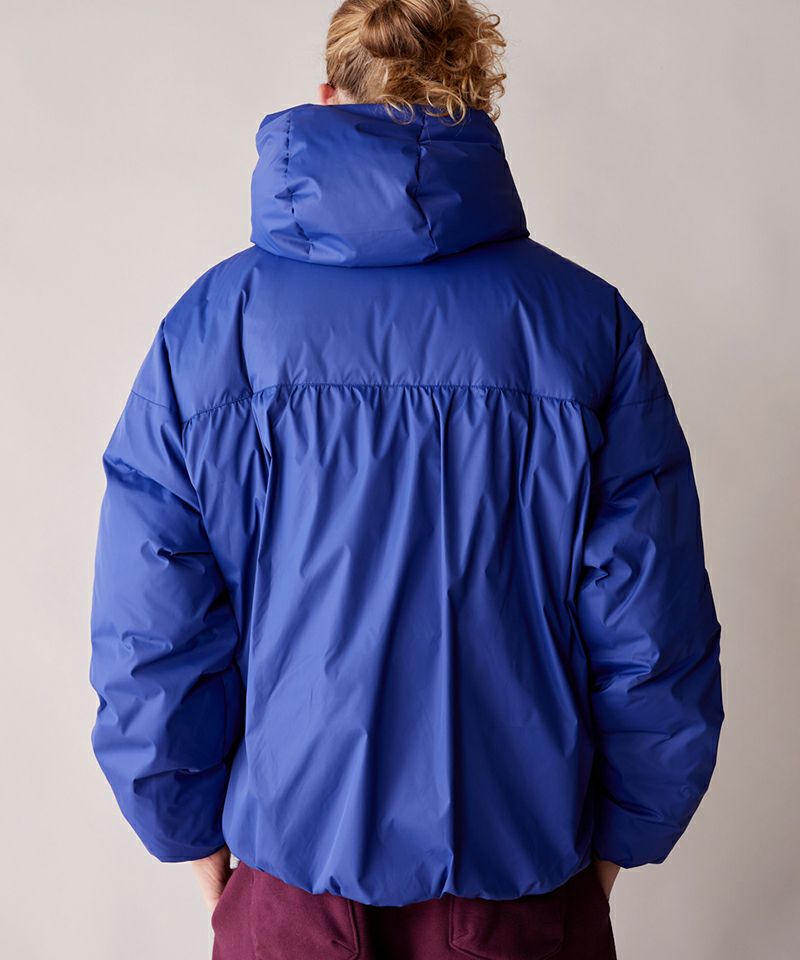 rehacer(レアセル)】 Drape Gather Dolman Jacket 中綿入りジャケット