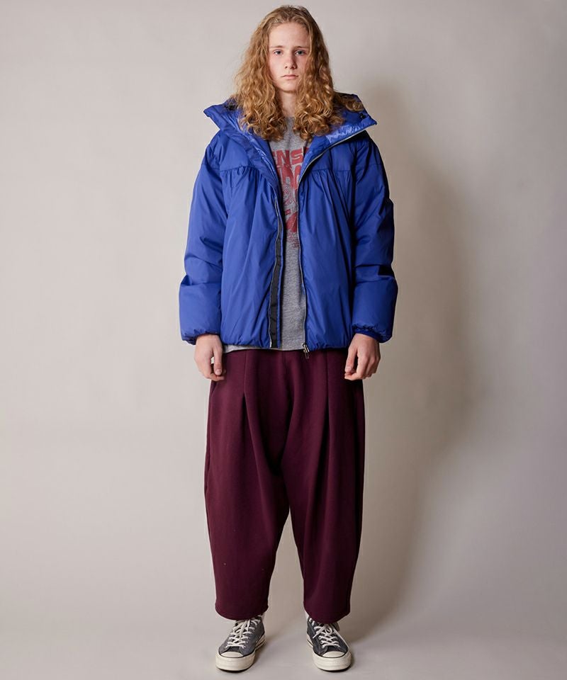 50%OFF【rehacer(レアセル)】 Drape Gather Dolman Jacket 中綿入り