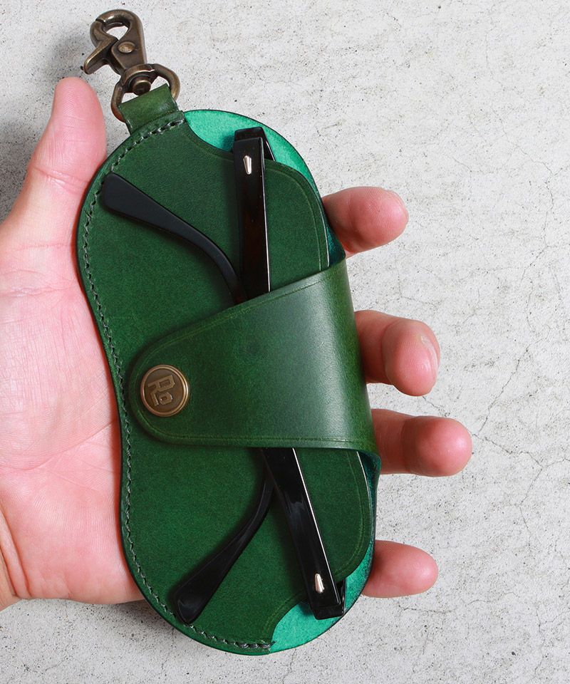 ROTAR(ローター)】Buttero Leather Glasses Case メガネメース