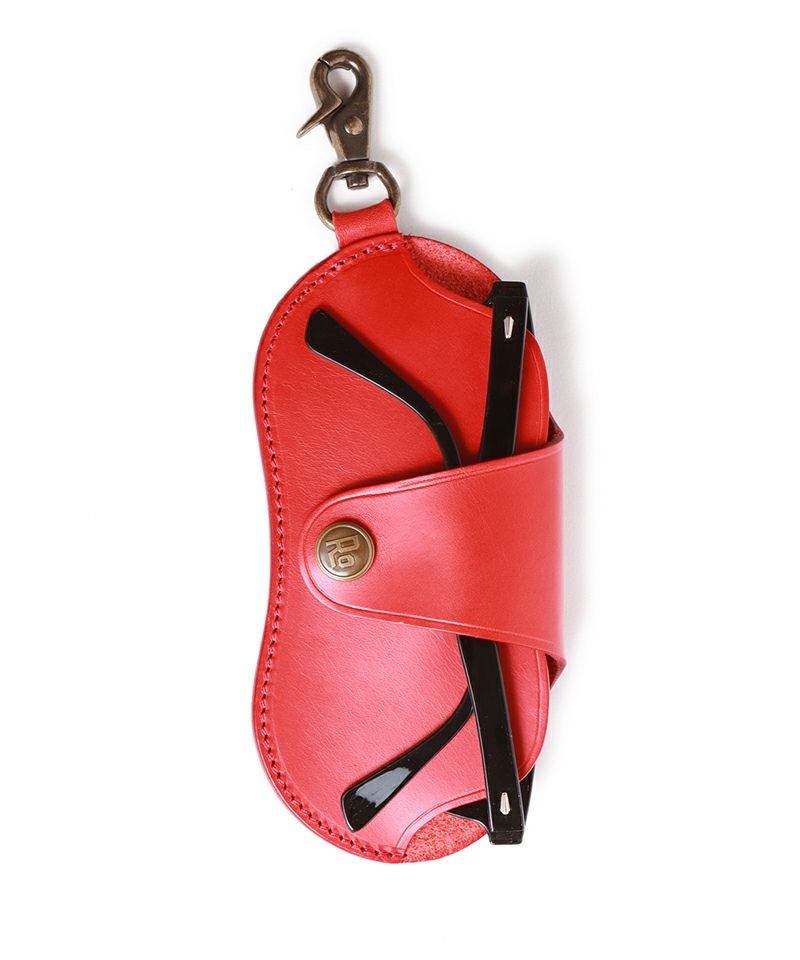 こたろー ROTAR(ローター)】Buttero Leather Glasses Case メガネメース