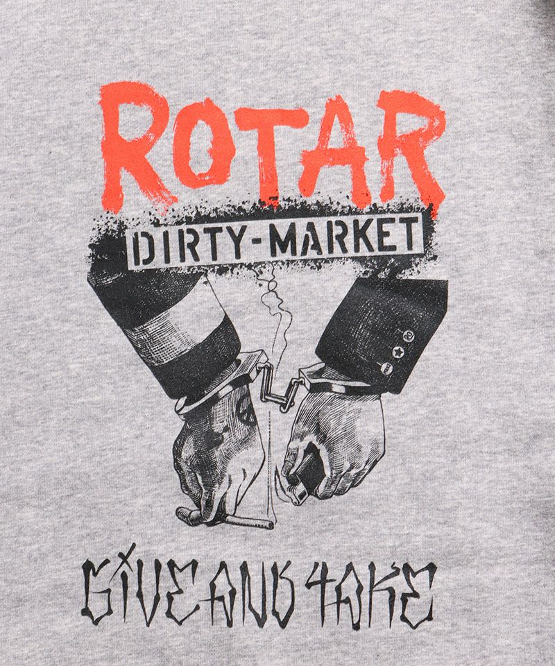 ROTAR(ローター)】DIRTY MARKET SWEAT スウェット(rt2577217) | CAMBIO