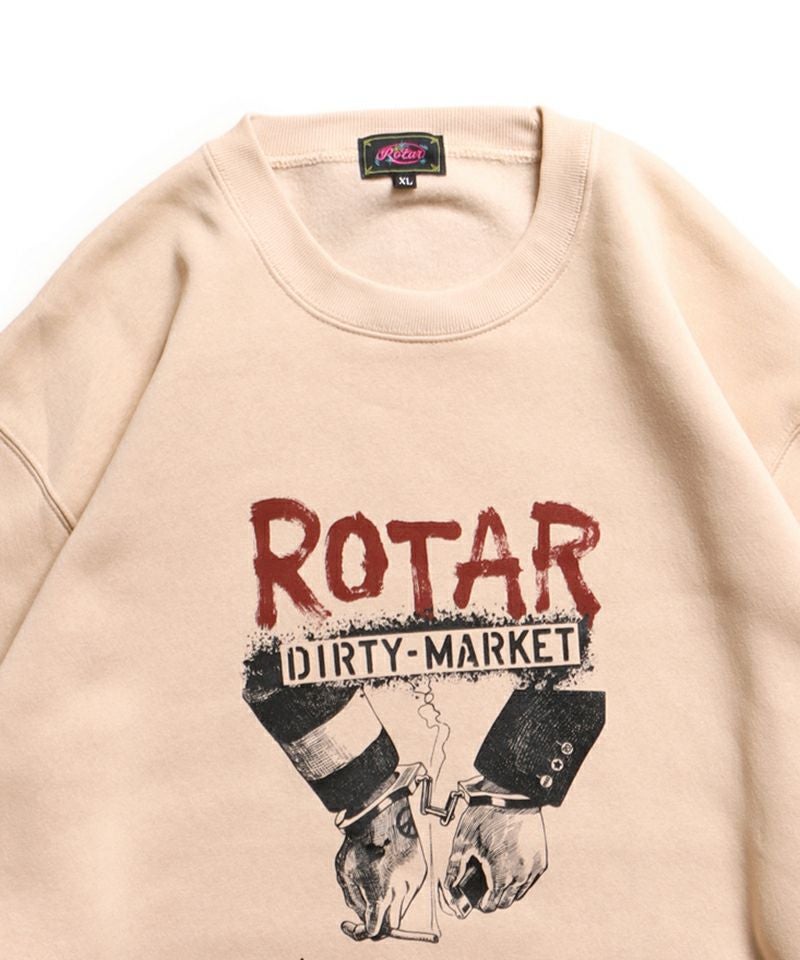 ROTAR(ローター)】DIRTY MARKET SWEAT スウェット(rt2577217) | CAMBIO