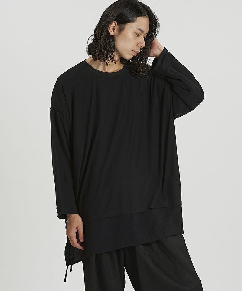 NO ID.(ノーアイディー)】ダイヤステッチサーマルC-N-PO Tシャツ