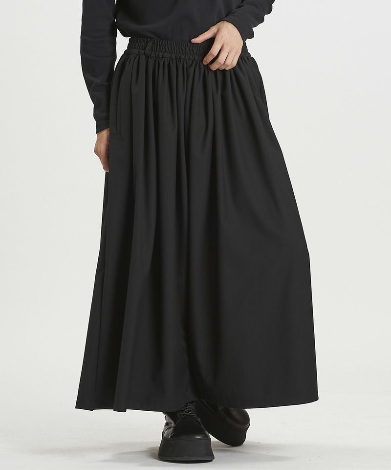NO id ギャザーバギートラウザーズ NO ID.（ノーアイディー） パンツ 「NO ID.」Gather Baggy Drape