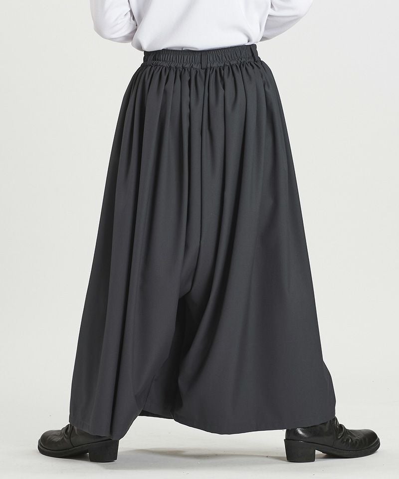 NO id ギャザーバギートラウザーズ NO ID.（ノーアイディー） パンツ 「NO ID.」Gather Baggy Drape