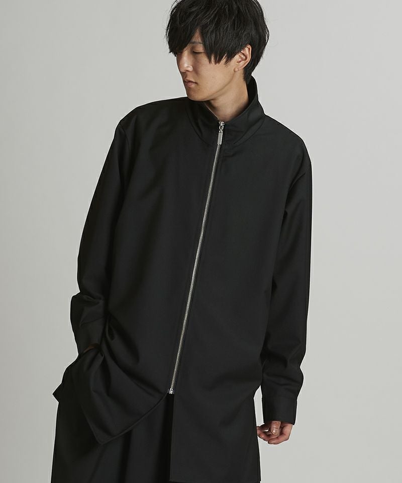 30%OFF【NO ID.(ノーアイディー)】 ZIPﾛﾝｸﾞSH シャツ(457006-043S