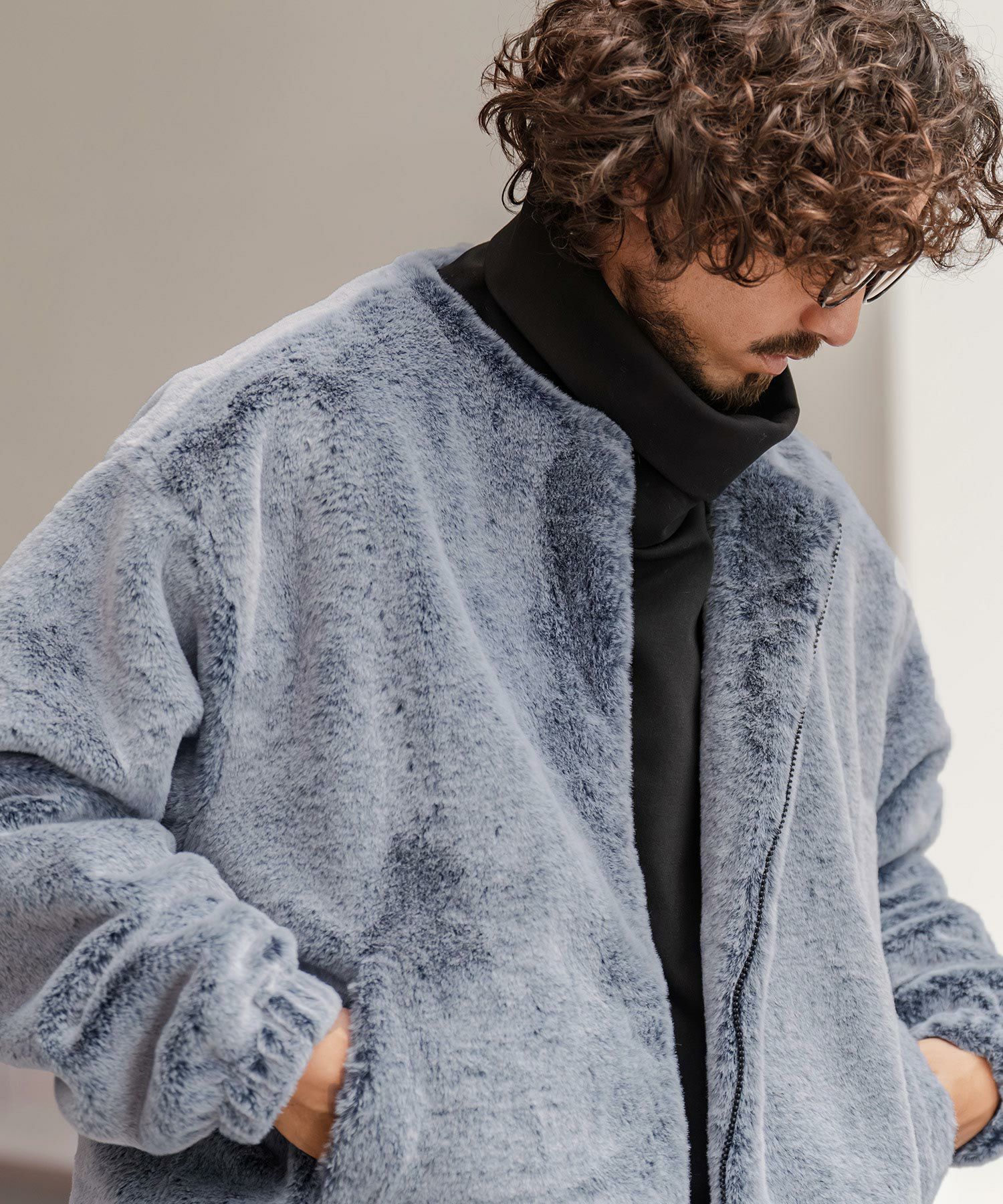 FRBOIS ツーストンブルゾン 2WAYフェードスタンドブルゾン｜メンズファッション通販 MEN'S BIGI