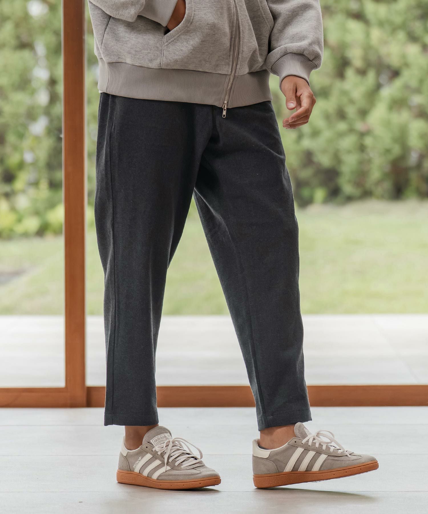 mp10216 テーパードパンツ Sサイズ　カンビオ　CAMBIO CAMBIO(カンビオ)】Middle Wale Corduroy Stretch Soft Sarrouel