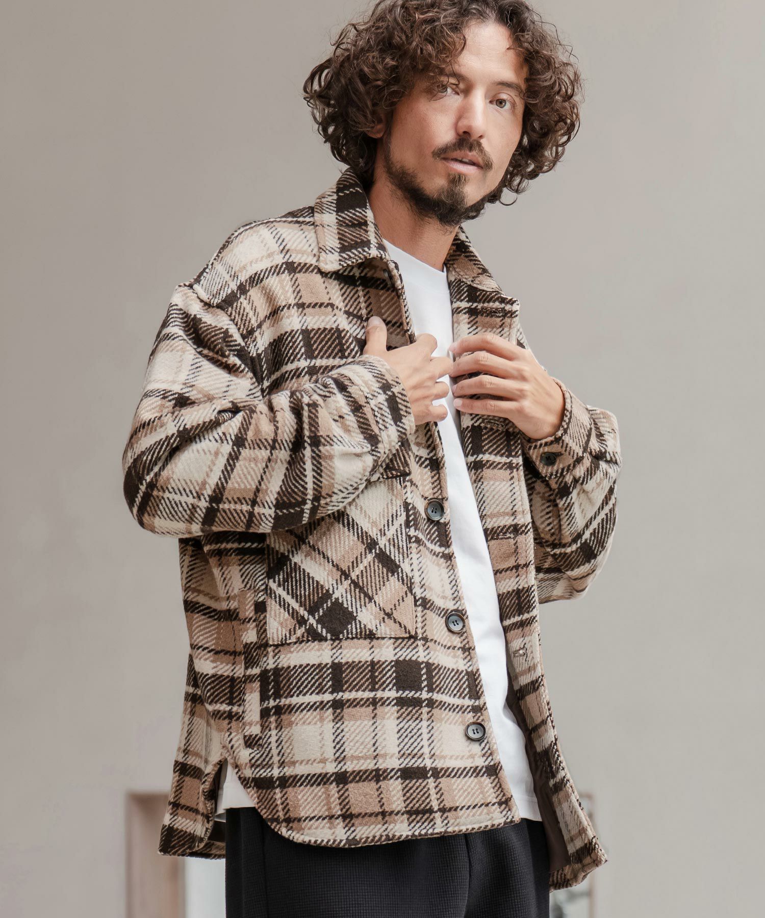 Dolce & Gabbana チェック柄CPOジャケット CAMBIO(カンビオ)】チェック柄CPOジャケット | CAMBIO カンビオ