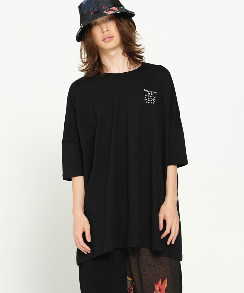 STOF(ストフ)】TRIBE EMBROI BIG TEE ワイドTシャツ(SF26SS-17