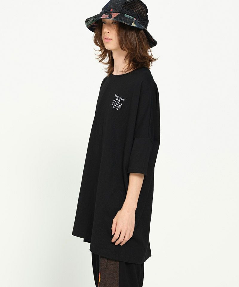 STOF(ストフ)】TRIBE EMBROI BIG TEE ワイドTシャツ(SF26SS-17