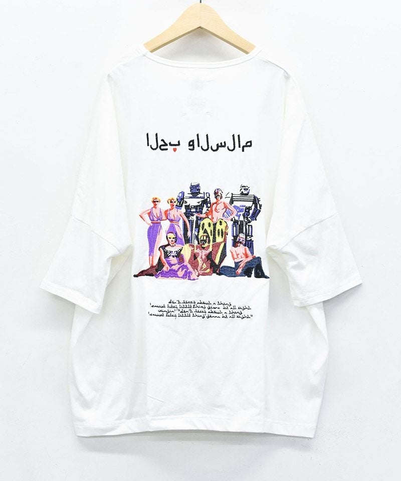 STOF(ストフ)】TRIBE EMBROI BIG TEE ワイドTシャツ(SF26SS-17