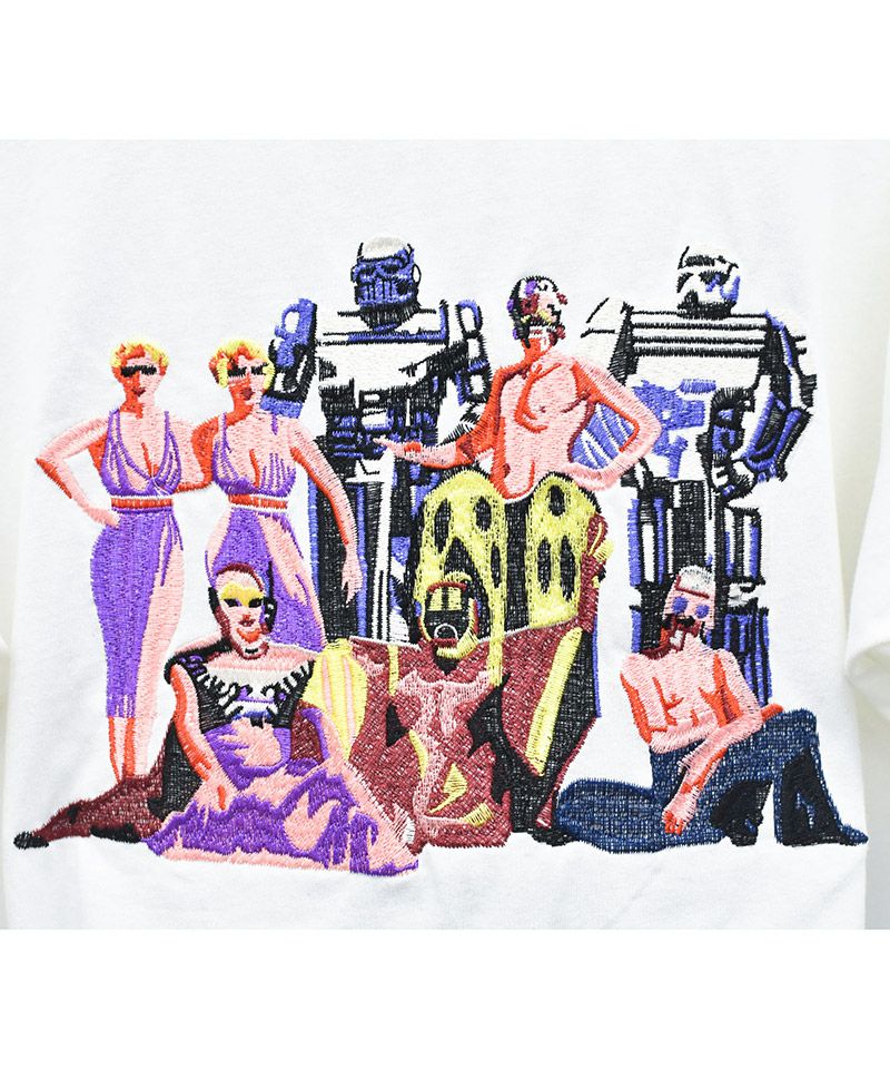 STOF(ストフ)】TRIBE EMBROI BIG TEE ワイドTシャツ(SF26SS-17