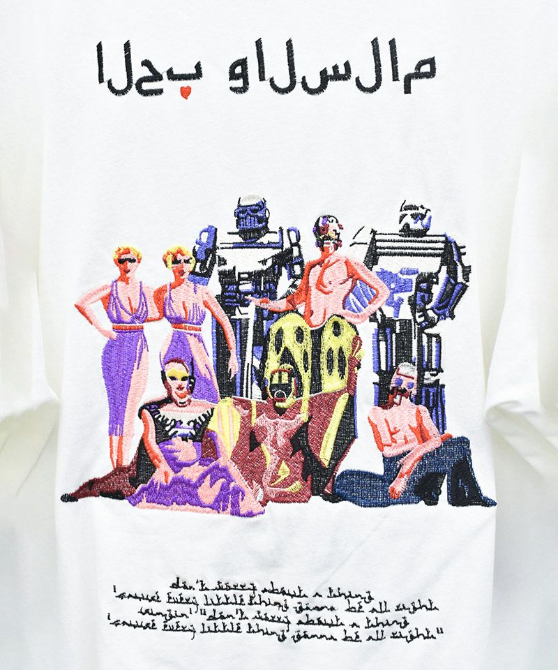 STOF(ストフ)】TRIBE EMBROI BIG TEE ワイドTシャツ(SF26SS-17