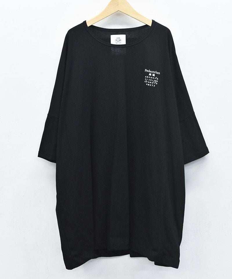 STOF(ストフ)】TRIBE EMBROI BIG TEE ワイドTシャツ(SF26SS-17