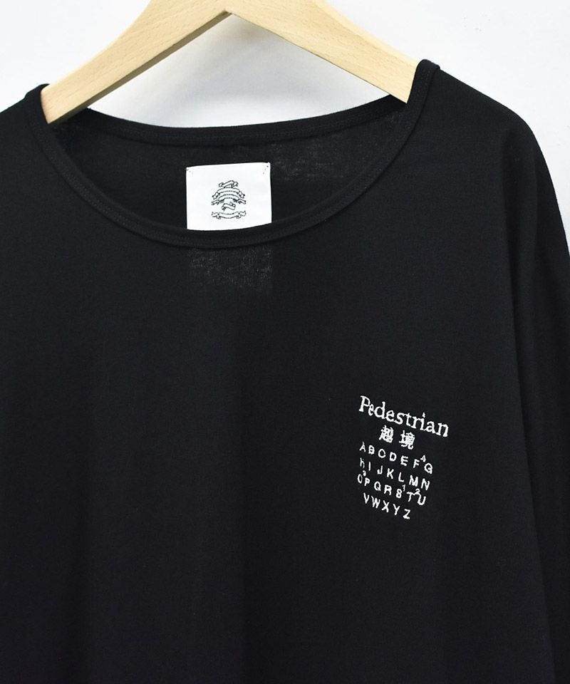 STOF(ストフ)】TRIBE EMBROI BIG TEE ワイドTシャツ(SF26SS-17