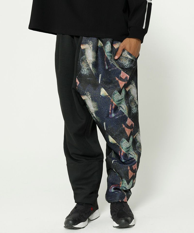 PUFFY STOF コラボ パンツ STOF(ストフ)】BORDERLESS JQ PANTS イージーワイドパンツ(SF26SS-08