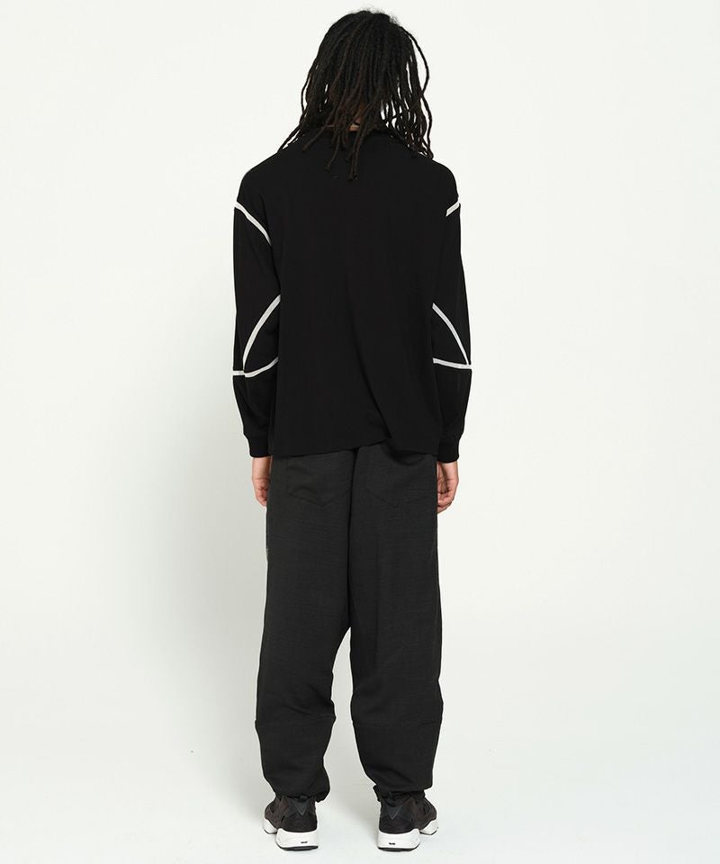 STOF(ストフ)】BORDERLESS JQ PANTS イージーワイドパンツ(SF26SS-08