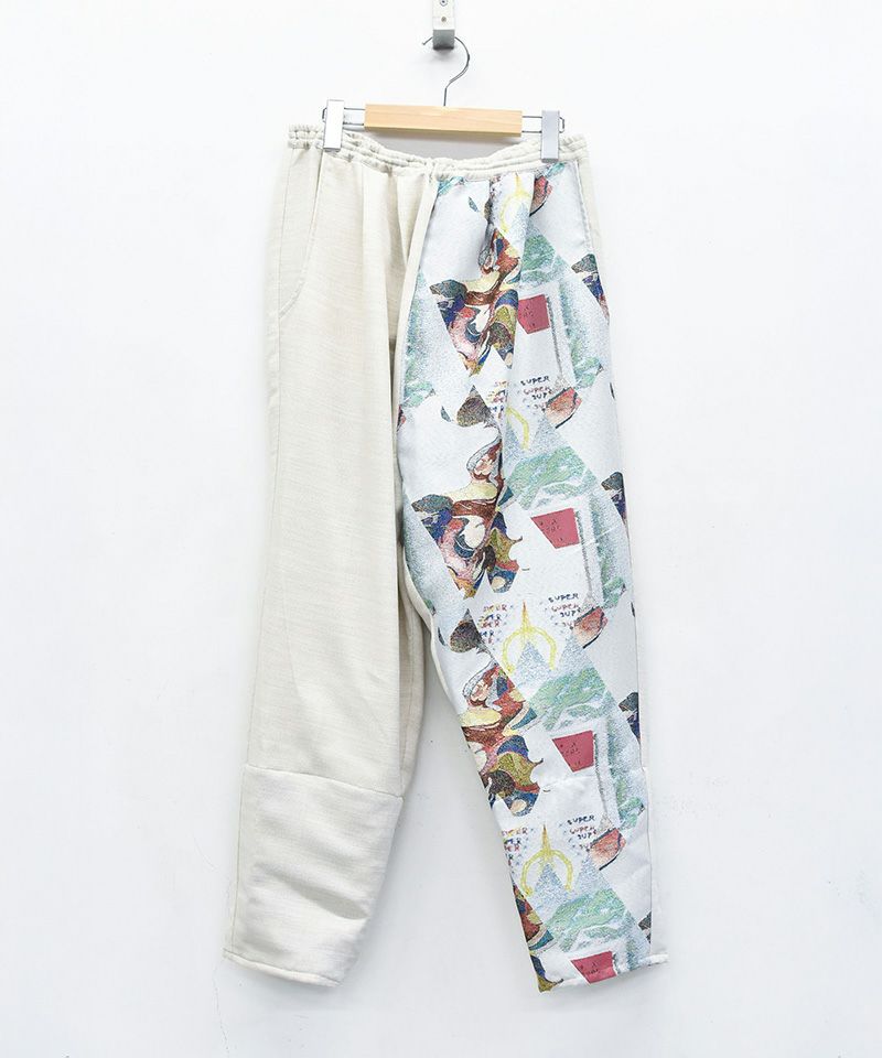 STOF(ストフ)】BORDERLESS JQ PANTS イージーワイドパンツ(SF26SS-08