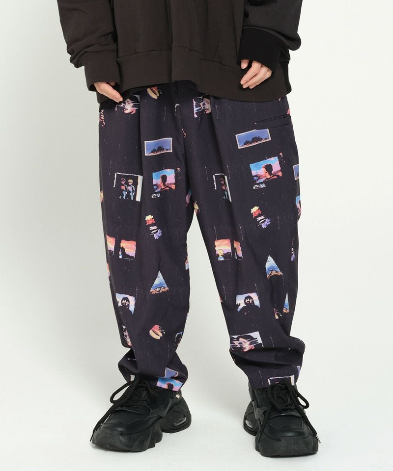 stof　ストフ　サルエルパンツ　ベッドサイドドラマ STOF(ストフ)】DIM MOHAIR RELAX PANTS イージーパンツ (SF25AW-16