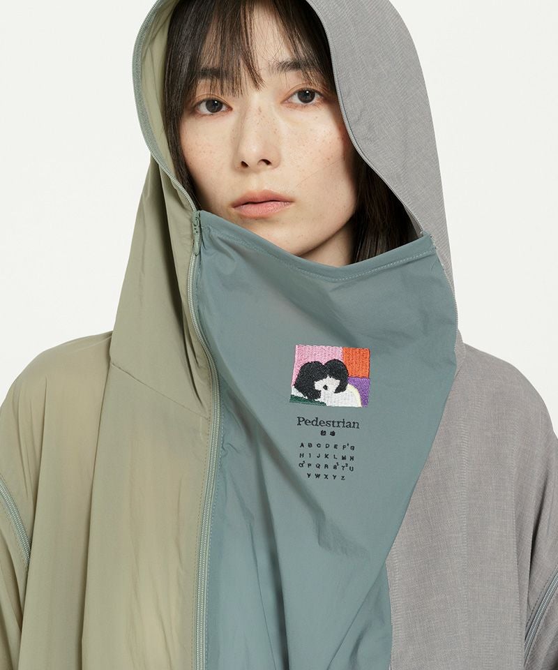 STOF(ストフ)】MNEELYTITN-GSHCIROTLSOR 3WAY HOODIE JACKET フード