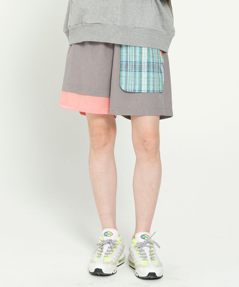 STOF(ストフ)】MELTING MIX SHORT PANTS ショートパンツ(SF26SS-14