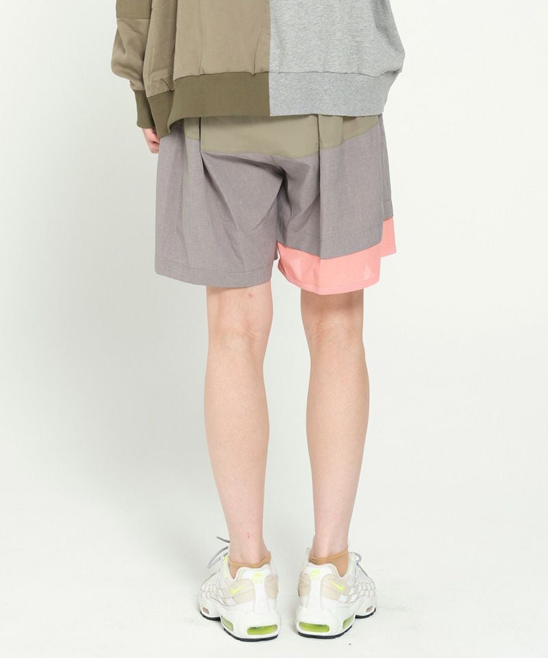 STOF(ストフ)】MELTING MIX SHORT PANTS ショートパンツ(SF26SS-14