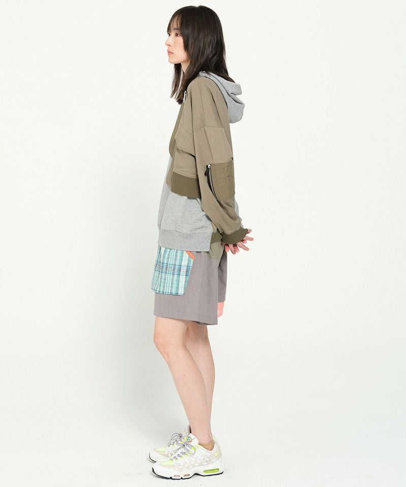 STOF(ストフ)】MELTING MIX SHORT PANTS ショートパンツ(SF26SS-14