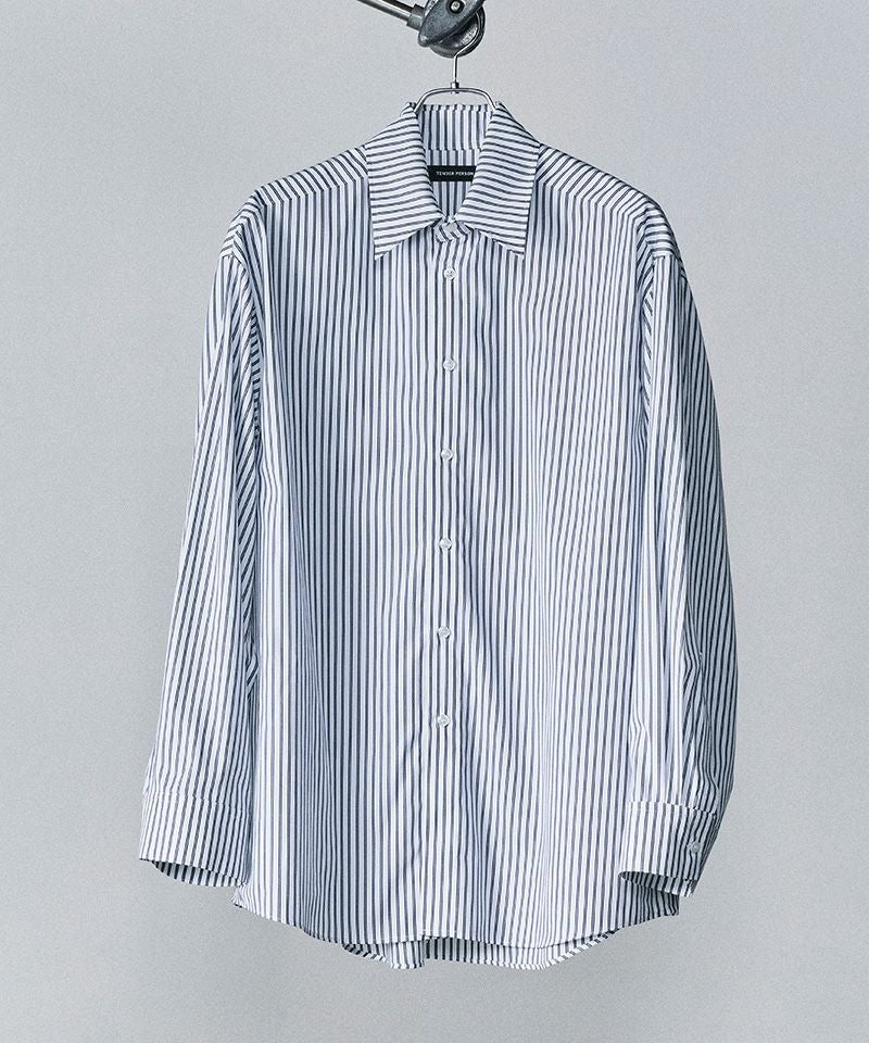 TENDER PERSON(テンダーパーソン)】STRIPE DRESS SHIRT ストライプ