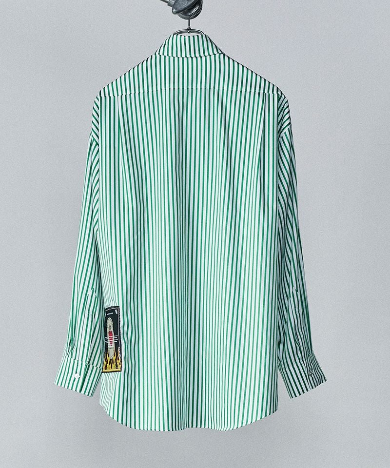 TENDER PERSON(テンダーパーソン)】STRIPE DRESS SHIRT ストライプ