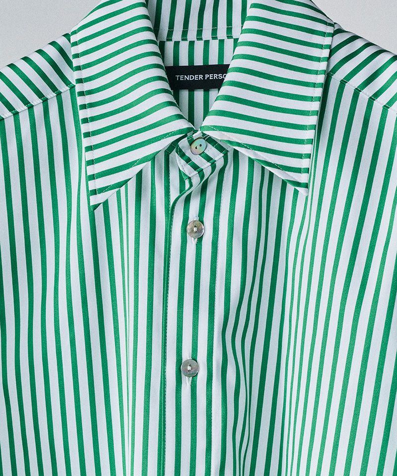 TENDER PERSON(テンダーパーソン)】STRIPE DRESS SHIRT ストライプ
