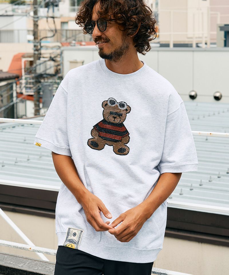 STUD MUFFIN(スタッドマフィン)】8ozフレンチテリー カートベア
