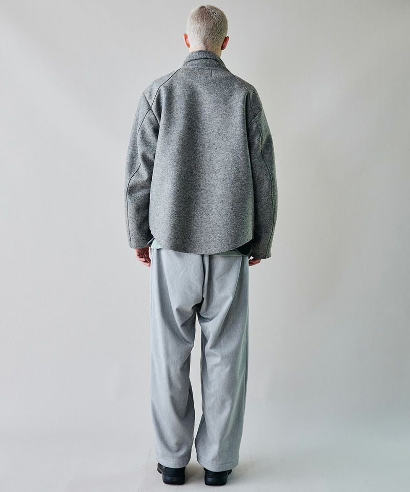 50%OFF【rehacer(レアセル)】Wave Melton Jacket メルトンジャケット