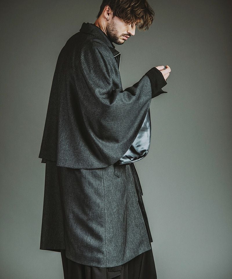 30%OFF【NO ID.(ノーアイディー)】ﾊｲｶﾗｰｲﾝﾊﾞﾈｽｺｰﾄ(457006-369C