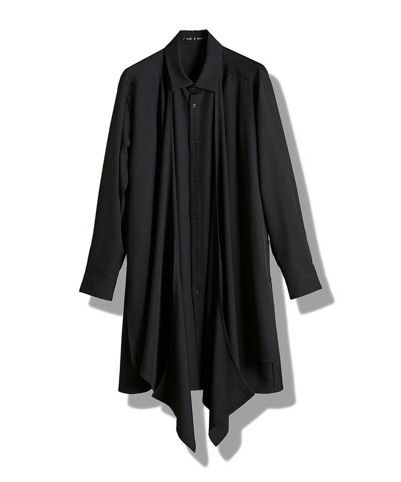 30%OFF【NO ID.(ノーアイディー)】ﾄﾞﾚｰﾌﾟﾛﾝｸﾞSH シャツ(457006-370S