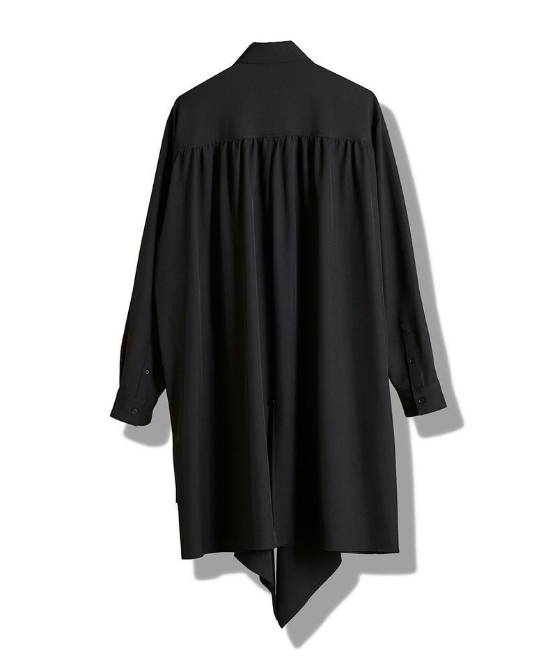 30%OFF【NO ID.(ノーアイディー)】ﾄﾞﾚｰﾌﾟﾛﾝｸﾞSH シャツ(457006-370S