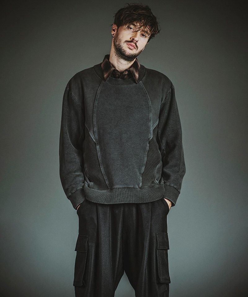 50%OFF【NO ID.(ノーアイディー)】ﾁｪﾝｼﾞﾝｸﾞﾆｯﾄBIG-PO プルオーバー