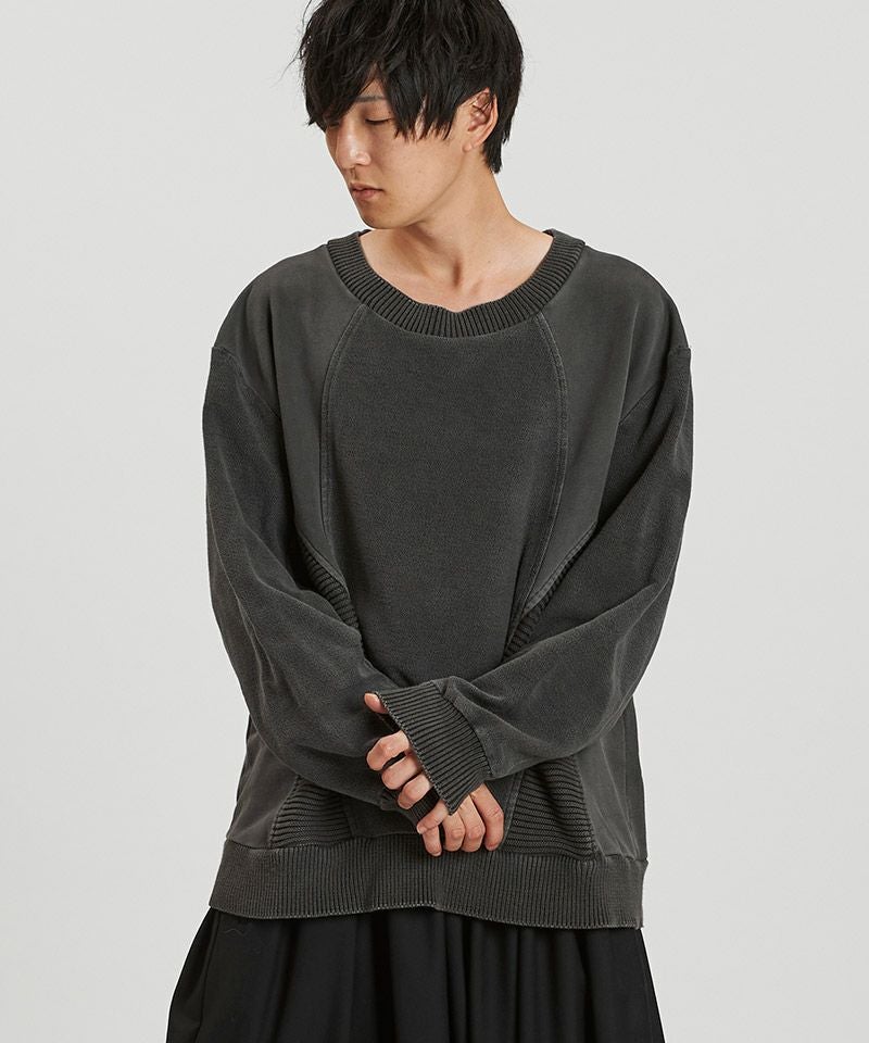 30%OFF【NO ID.(ノーアイディー)】ﾁｪﾝｼﾞﾝｸﾞﾆｯﾄBIG-PO プルオーバー