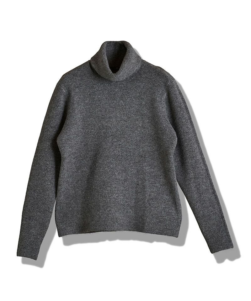 30%OFF【NO ID.(ノーアイディー)】ジャカードニットタートルネックPO プルオーバー 30%OFF【NO ID.(ノーアイディー)】ジャカードニットタートルネックPO プルオーバー