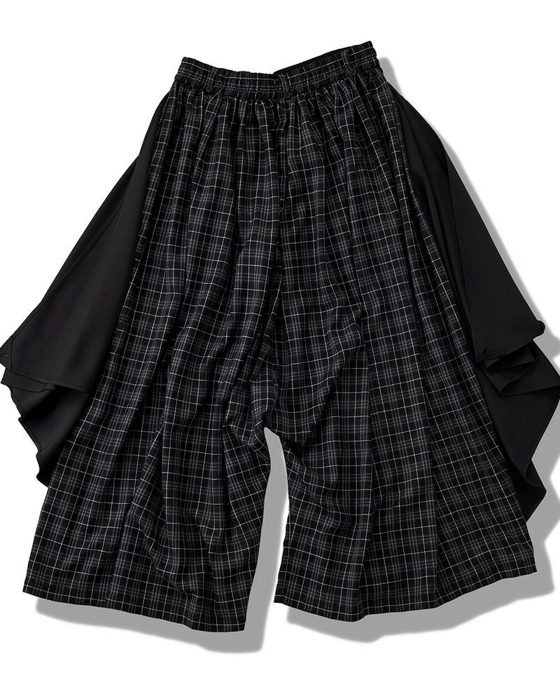 30%OFF【NO ID.(ノーアイディー)】ｷﾞｬｻﾞｰﾊﾞｷﾞｰﾄﾞﾚｰﾌﾟﾄﾗｳｻﾞｰｽﾞ パンツ