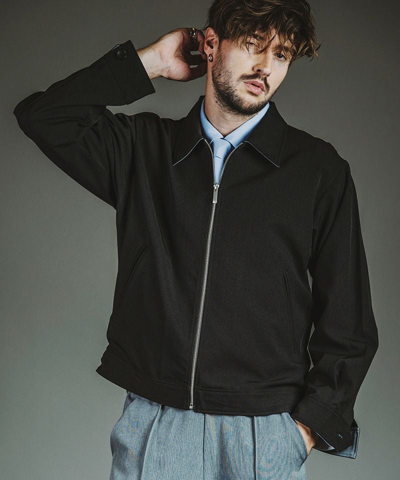 30%OFF【NO ID.(ノーアイディー)】ｽｲﾝｸﾞﾄｯﾌﾟBLZ ブルゾン(857006-348B