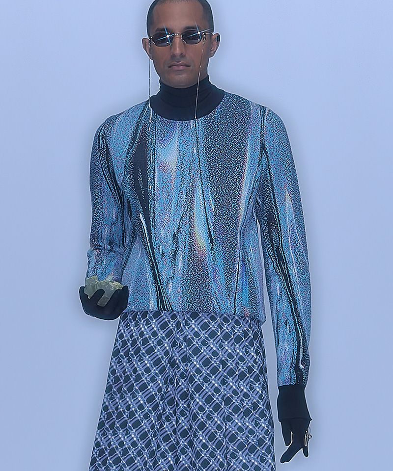 30%OFF【HATRA(ハトラ)】PAL Knit Sweater ジャカードニットセーター