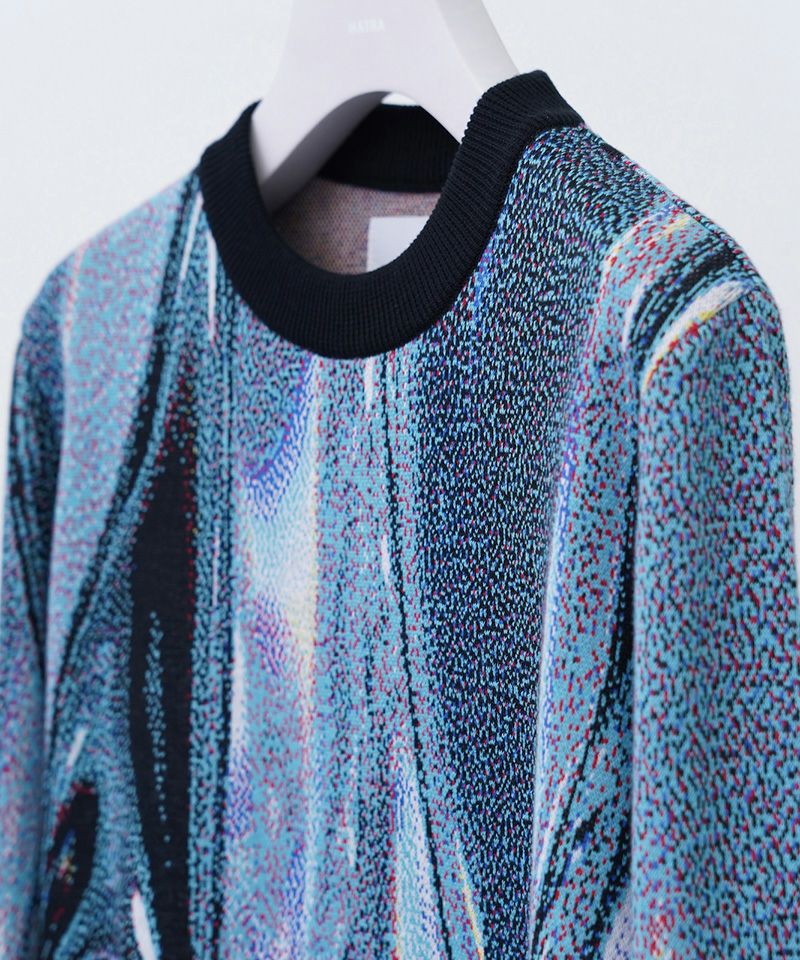 30%OFF【HATRA(ハトラ)】PAL Knit Sweater ジャカードニットセーター
