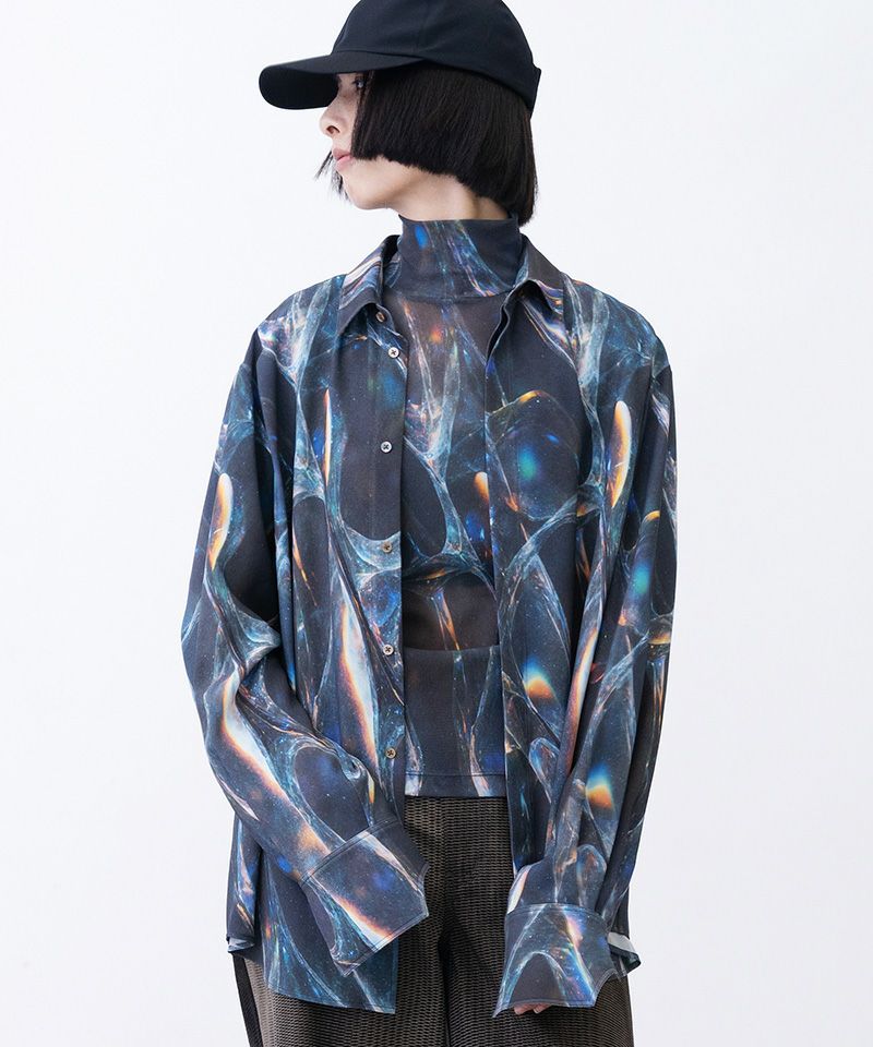 HATRA(ハトラ)】Oyster Shirt シャツ(SH01-26ss) | CAMBIO カンビオ